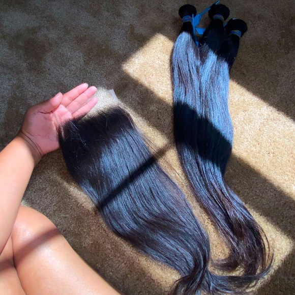 Straight Brazilian hair